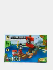 Бежевый меланж детский конструктор рыцари, конструктор minecraft