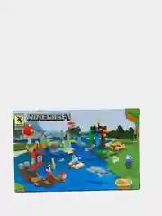 Бежевый меланж детский конструктор рыцари, конструктор minecraft