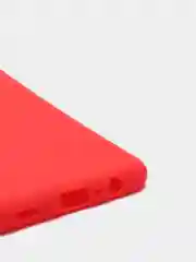 Алый чехол Samsung Galaxy A12, M12 (Самсунг Галакси А12, М12), силиконовый, цветной, матовый