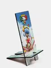 Деревянная подставка под телефон "Brawl stars" Нита
