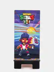 Деревянная подставка под телефон Brawl stars "Кольт"