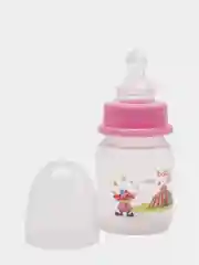 Розовый бутылочка Baby Land 80мл с силиконовой анатомической соской Air System