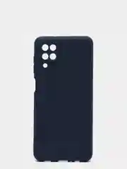 Индиго чехол Samsung Galaxy A12, M12 (Самсунг Галакси А12, М12), силиконовый, цветной, матовый