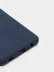 Индиго чехол Samsung Galaxy A12, M12 (Самсунг Галакси А12, М12), силиконовый, цветной, матовый