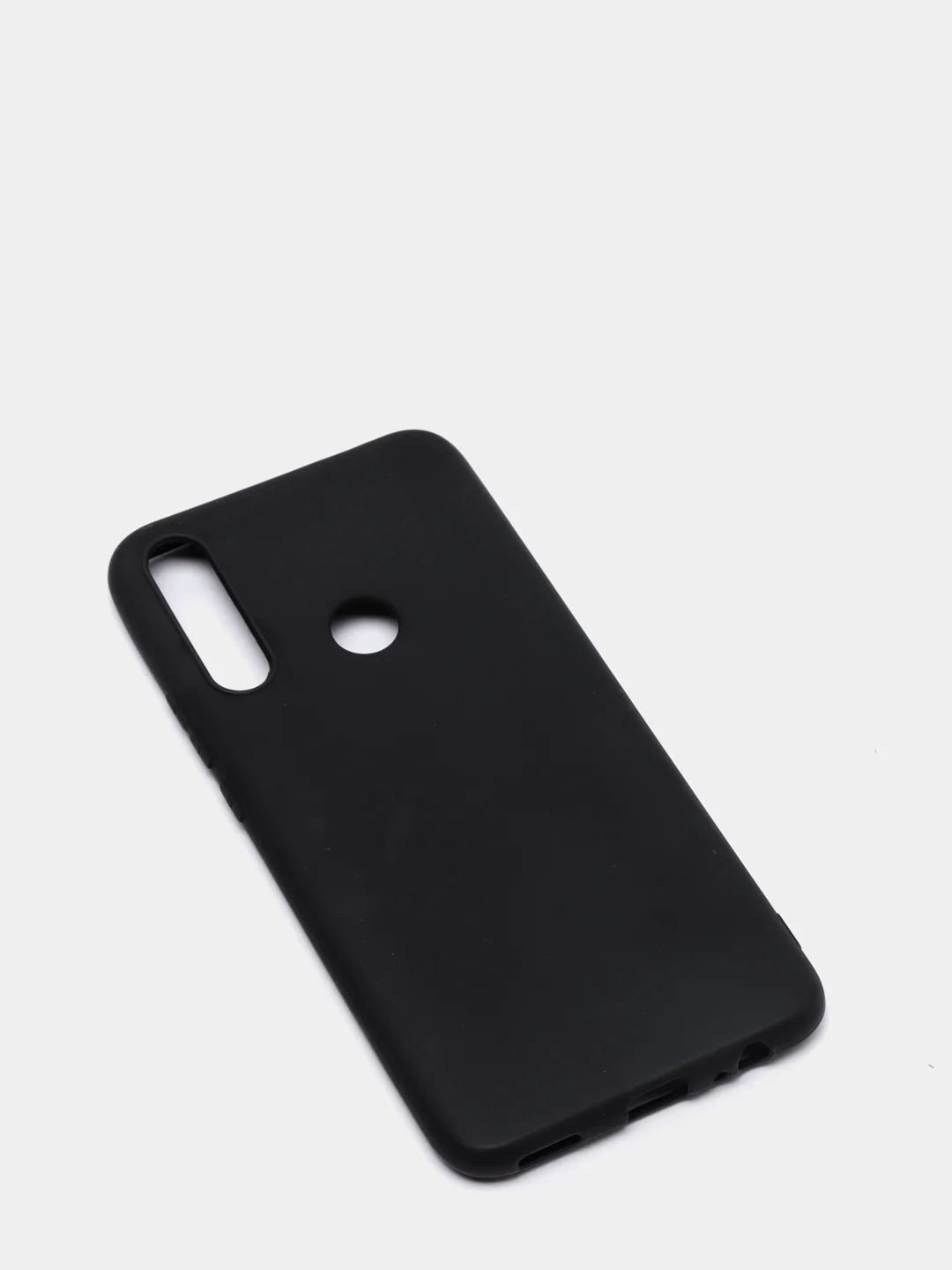 Чехол черный силиконовый Huawei P40 Lite, P Smart 2021, Y5 2019, Honor 9A, 8S, 8X