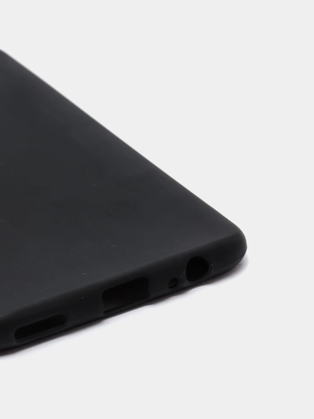 Чехол черный силиконовый Huawei P40 Lite, P Smart 2021, Y5 2019, Honor 9A, 8S, 8X