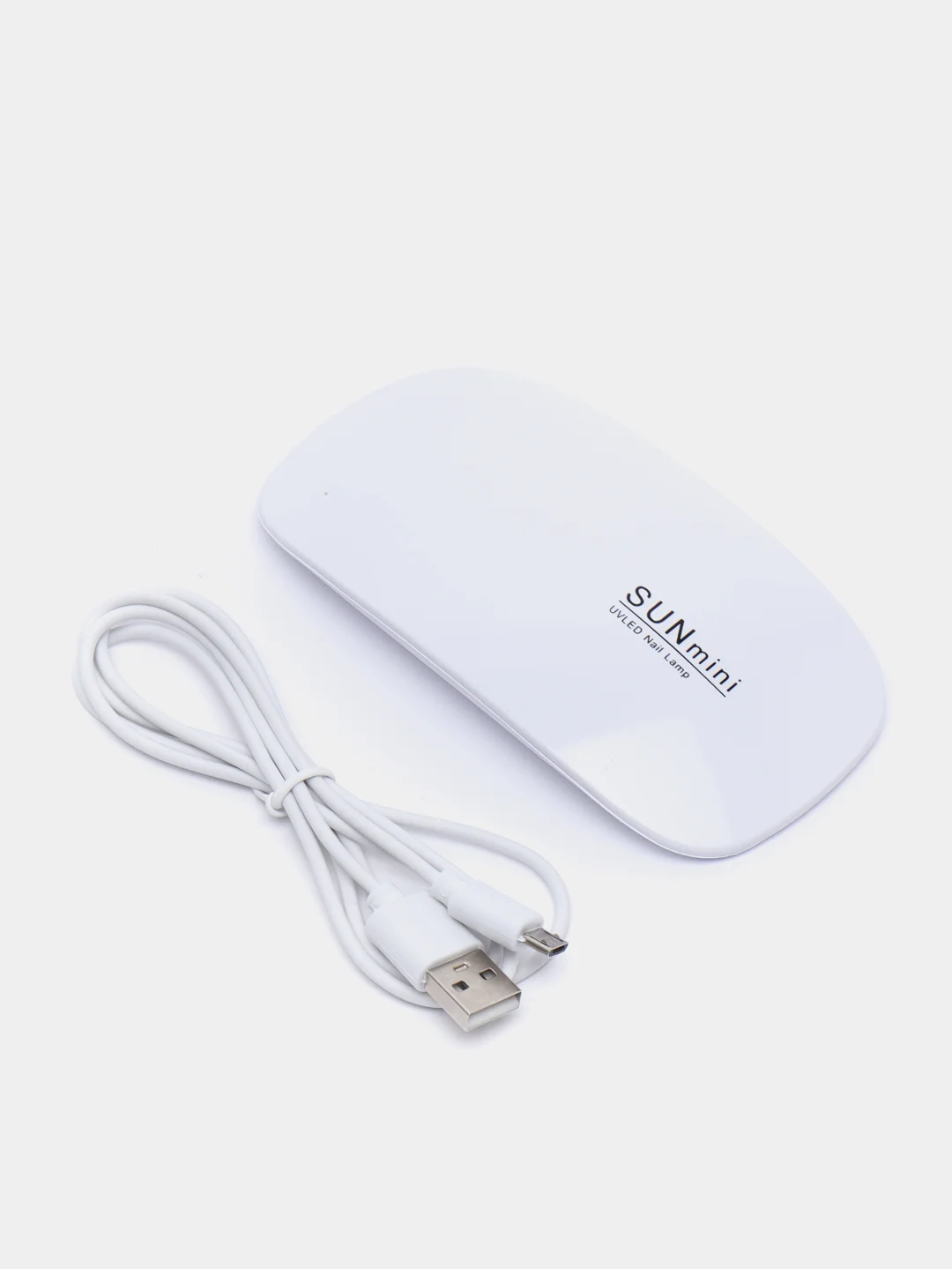 Белый лампа для маникюра, сушки гель лака Sunmini 6W для ногтей