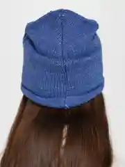 Индиго вязаная шапка ВИШНЯ