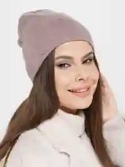 Карамельный вязаная шапка Капелла