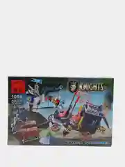 Багровый детский конструктор рыцари, конструктор minecraft
