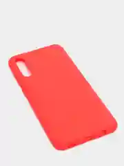 Красный чехол Samsung Galaxy A50, A50s, A30s (Самсунг Галакси А50, А30С), прозрачный