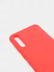 Красный чехол Samsung Galaxy A50, A50s, A30s (Самсунг Галакси А50, А30С), прозрачный