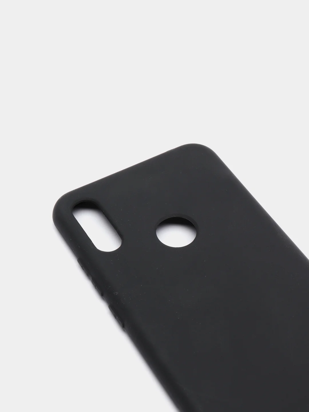 Черный силиконовый чехол для Honor 8A / 8A Prime / Huawei Y6 2019 / У6 Prime / Y6s (Хуавей Хонор 8А / 8А Прайм), прозрачный
