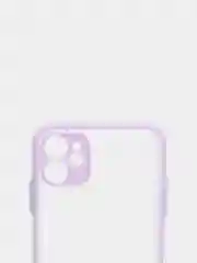 Лавандовый противоударный чехол для iPhone 11, 12, 13, Pro, ProMax, Mini, с защитой камеры