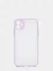 Лавандовый противоударный чехол для iPhone 11, 12, 13, Pro, ProMax, Mini, с защитой камеры