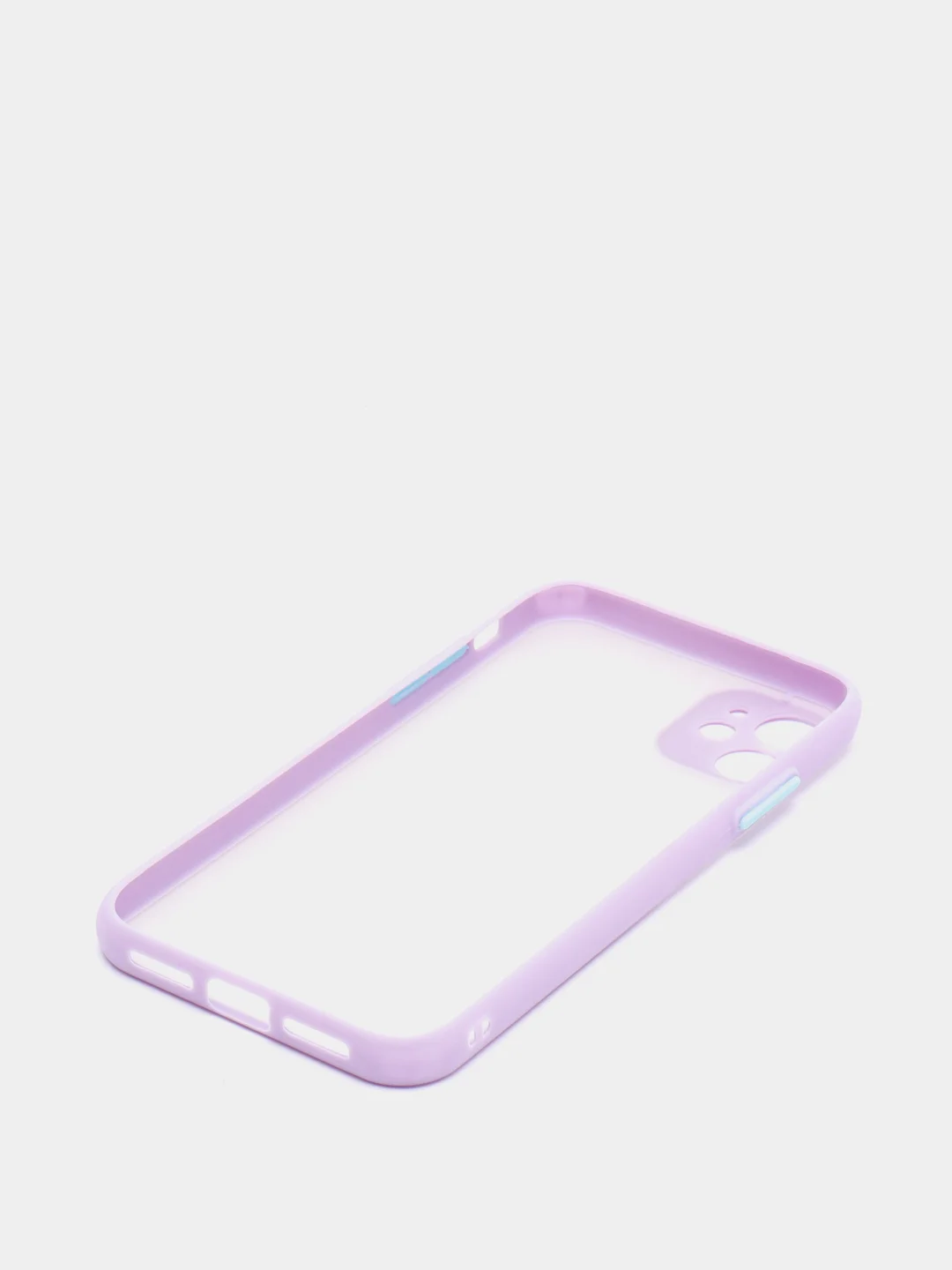 Лавандовый противоударный чехол для iPhone 11, 12, 13, Pro, ProMax, Mini, с защитой камеры