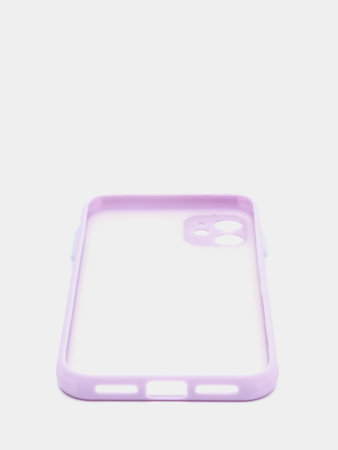 Лавандовый противоударный чехол для iPhone 11, 12, 13, Pro, ProMax, Mini, с защитой камеры