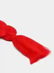 Красный канекалон для вплетения в волосы