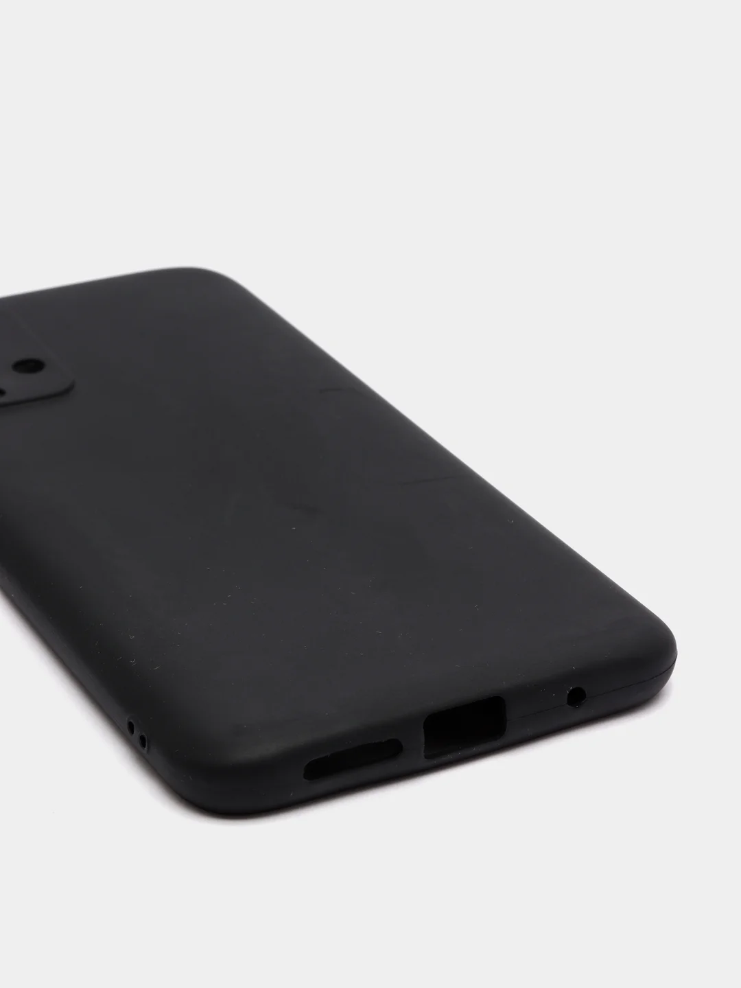 Черный силиконовый чехол для Xiaomi Redmi 9T (Сяоми Редми 9Т), прозрачный