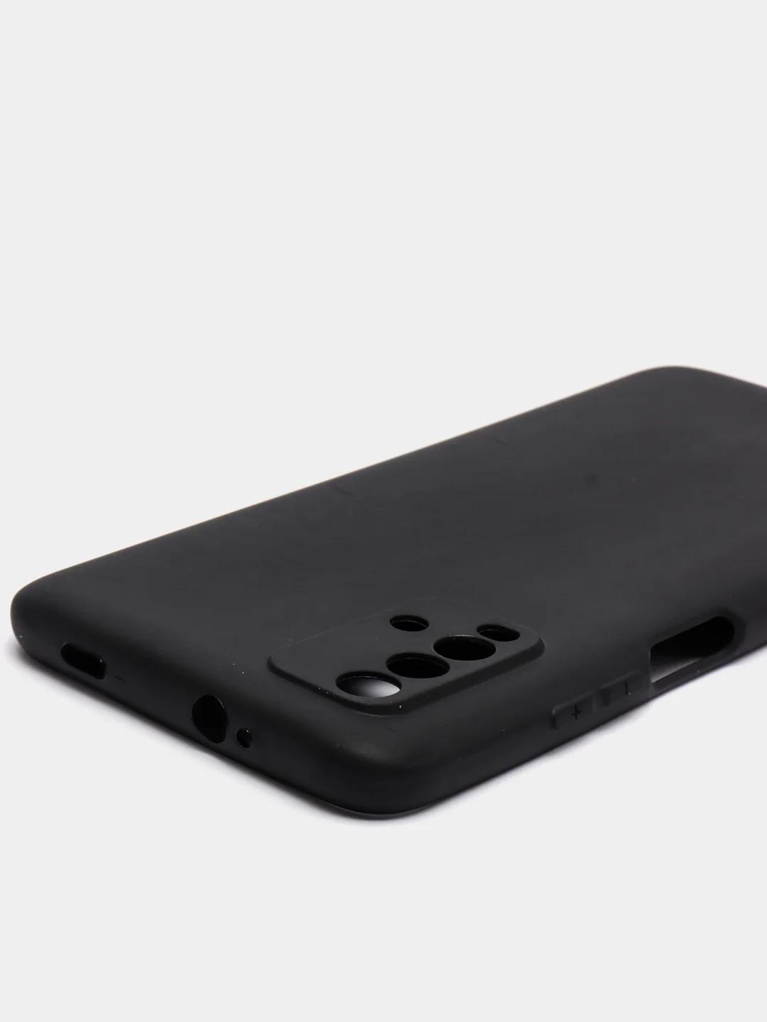 Черный силиконовый чехол для Xiaomi Redmi 9T (Сяоми Редми 9Т), прозрачный