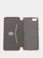 Красный чехол книжка Honor 7A, 7A Prime, 7S, Huawei Y5 2018, Y5 Lite, Y5 Prime, Хонор 7А Прайм