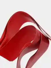 Красный бант-шар, диаметр 10 см
