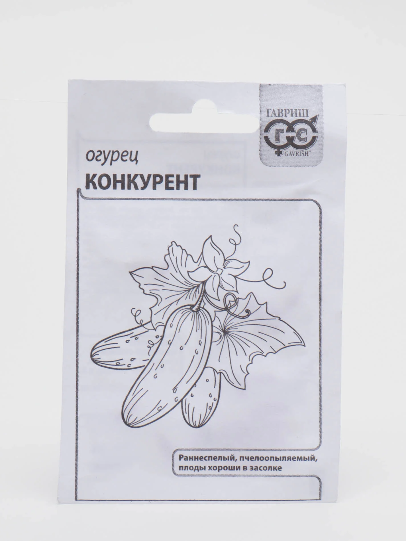 Семена Огурец "Конкурент", б/п, 0,5 г