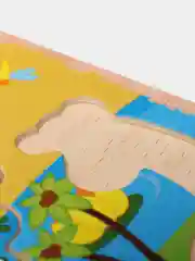 Вкладыши деревянные Животные Саванны