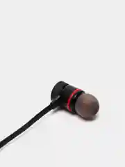 Черный беспроводные наушники Sports Sound Stereo на магнитах