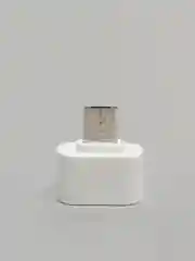 Белый otg переходник с Micro USB,  OTG Type C на USB, отг
