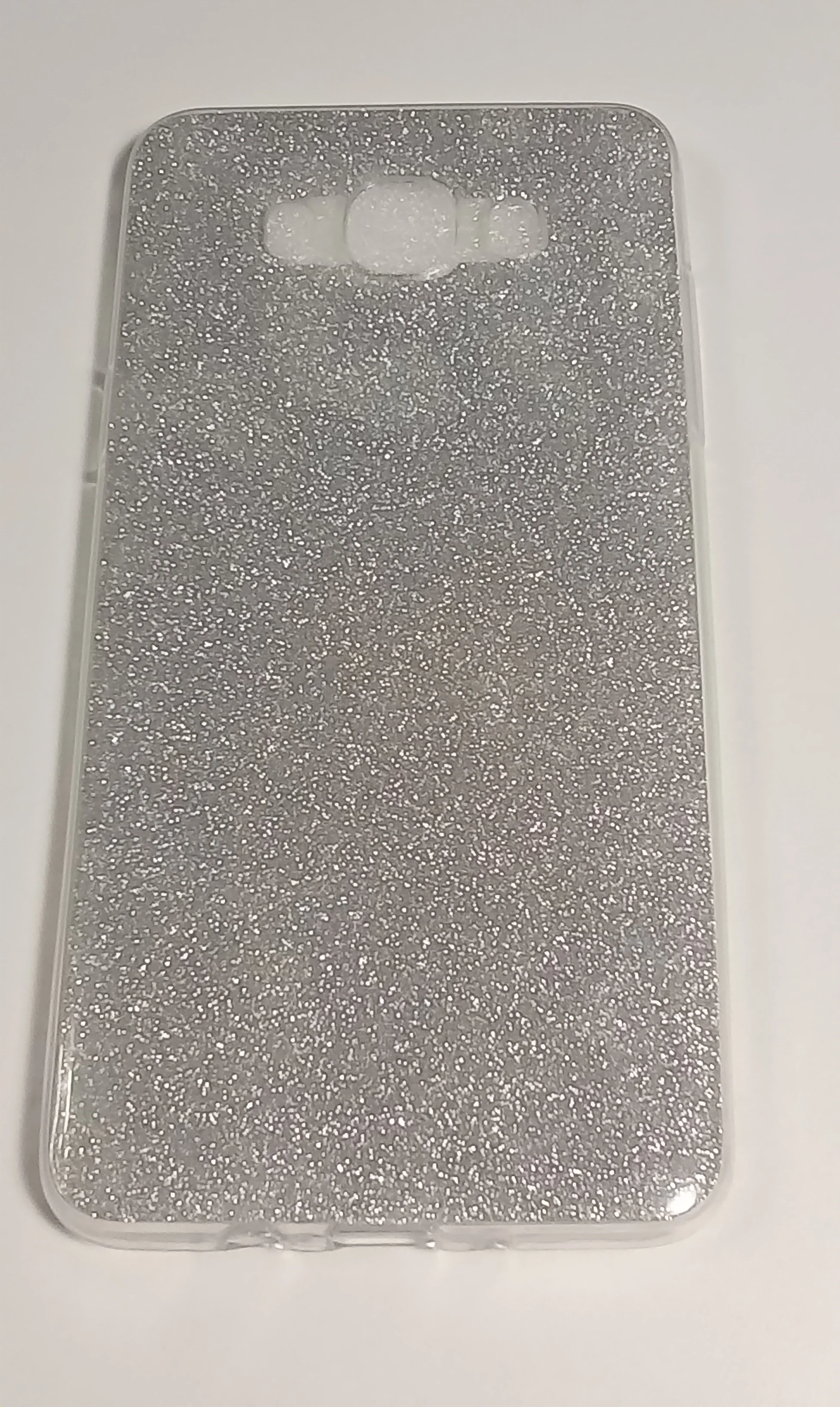 Серебряный чехол  SAMSUNG J7 2016