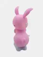 Розовый заводная игрушка попрыгунчик "Зайчонок"