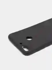 Чехол для Huawei Honor 9 Lite черный, силиконовый (Хуавей Хонор 9 Лайт)
