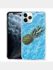Конфетный чехол для iPhone 11, принт "Ананасы"