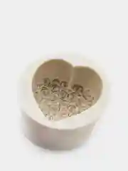 3D силиконовая форма сердце для выпечки/ шоколада/ льда/ свеча/ мыльной основы инструмент