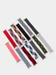 Голубой плетеный ремешок для Apple Watch 4, 5, 6 и SE, 38/40 мм