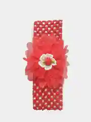 Коралловый повязка на голову детская