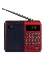 Красный perfeo радиоприемник цифровой PALM FM 87.5-108МГц/ MP3/ питание USB или 18650
