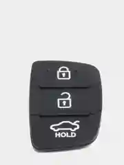 Кнопки корпуса ключа Hyundai Solaris Ix35, Ix45 Series 2 Verna Хендай для замены (силикон)