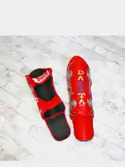 Красный защита голени и голеностопа