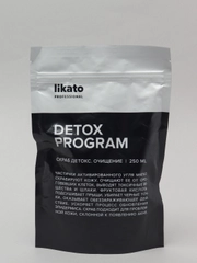 Скраб DETOX с активированным углем. Обновляющий, Likato Professional 250мл