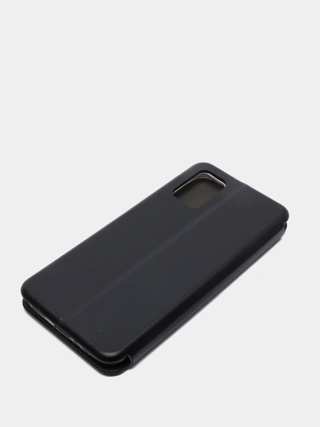 Черный чехол-книжка Samsung Galaxy A03S (Самсунг Галакси А03С)