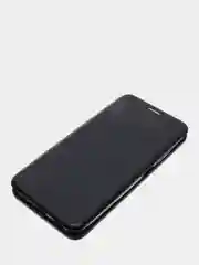 Черный чехол-книжка Samsung Galaxy A03S (Самсунг Галакси А03С)