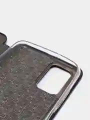 Черный чехол-книжка Samsung Galaxy A03S (Самсунг Галакси А03С)