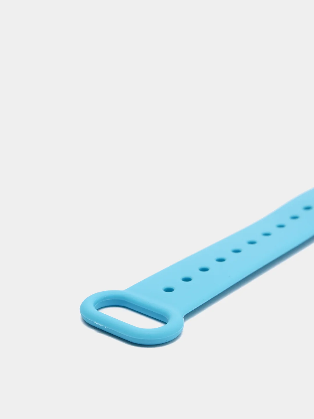 Голубой ремешок силиконовый для Xiaomi Mi Band 3, 4