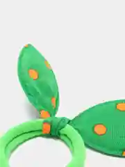 Зеленый резинка для волос Ушки