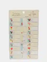 Желтый стикеры именные