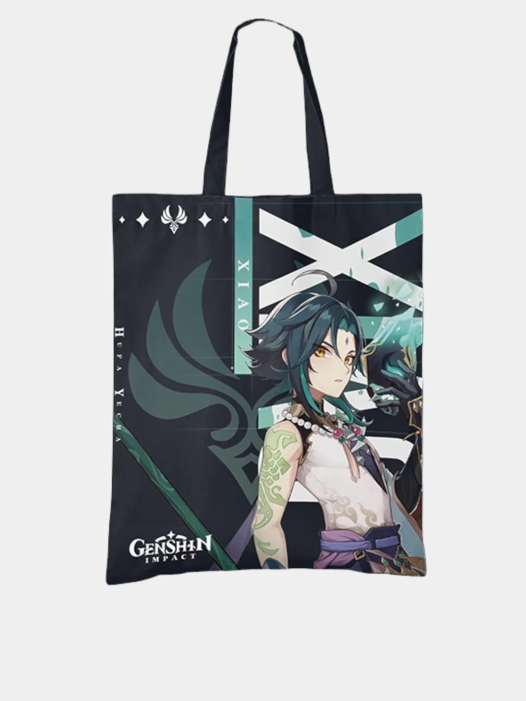 Салатовый шоппер Genshin Impact