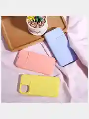 Голубой ребристый чехол с защитой камеры в виде шторки на iPhone 6s/7/8/Plus/SE/20/11/Pro на айфон