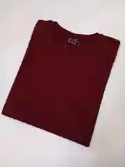 Бордовый мужская футболка